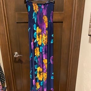 Strapless Maxi Dress